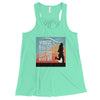 Image of Winners Never Quit, Quitters Never Win - Running Mojo | Women's Flowy Racerback Tank