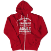 Image of I Just Want To Do Crossfit And Ignore All Of My Adult Problems Zip Up Hoodies