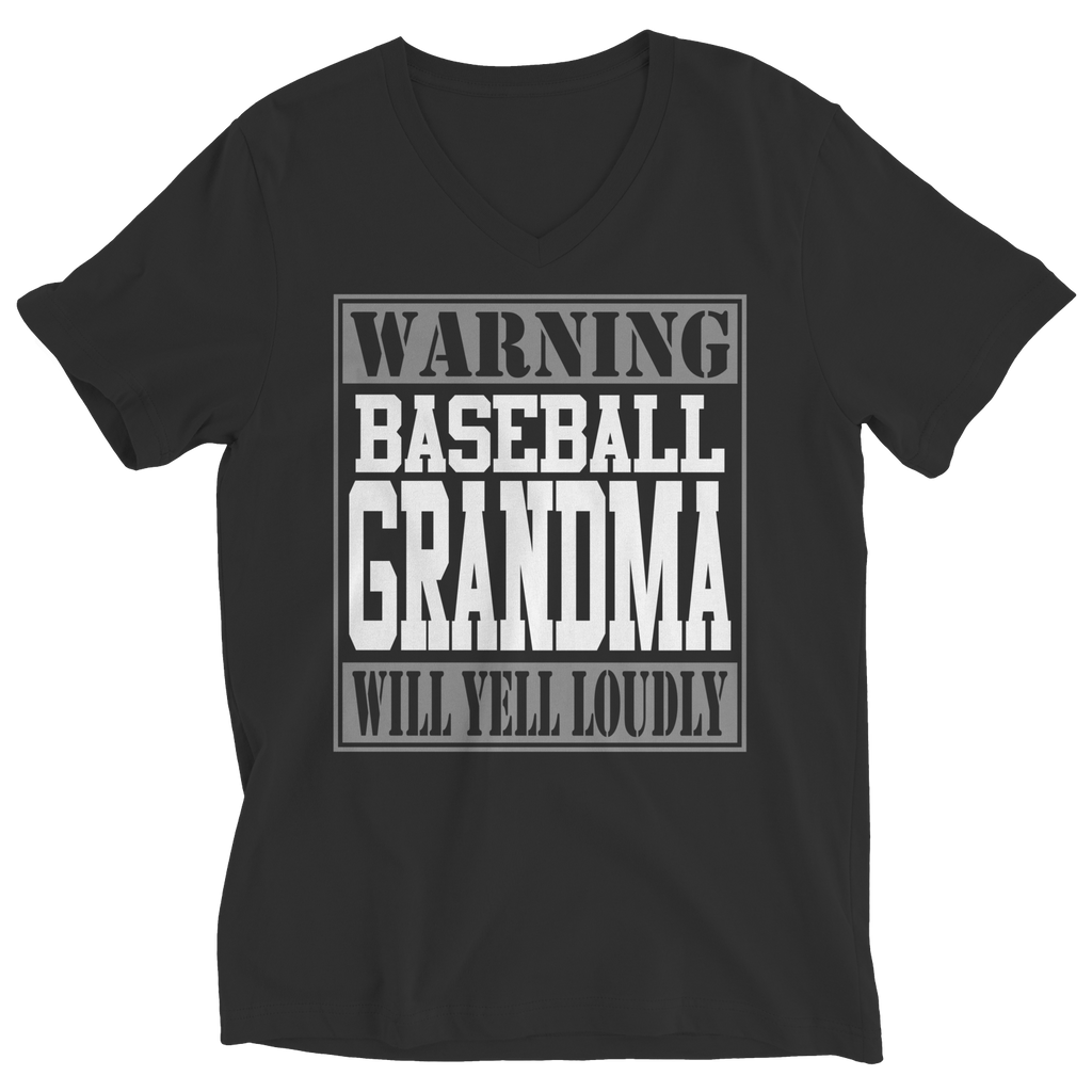 Limited Edition - Warning Baseball Grandma will Yell Loudly