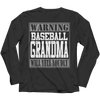 Image of Limited Edition - Warning Baseball Grandma will Yell Loudly