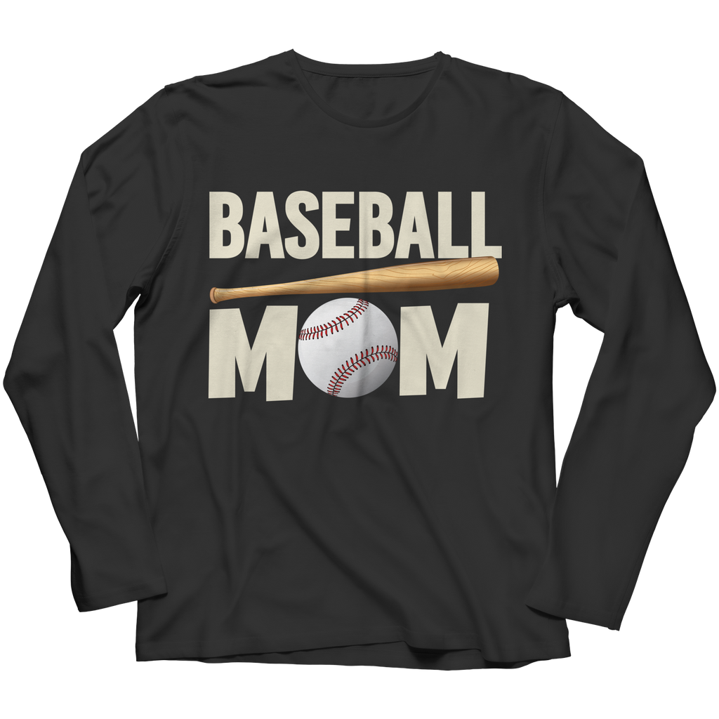 Limited Edition - Baseball Mom Shirts, Hoodies, and Long Sleeve Shirts