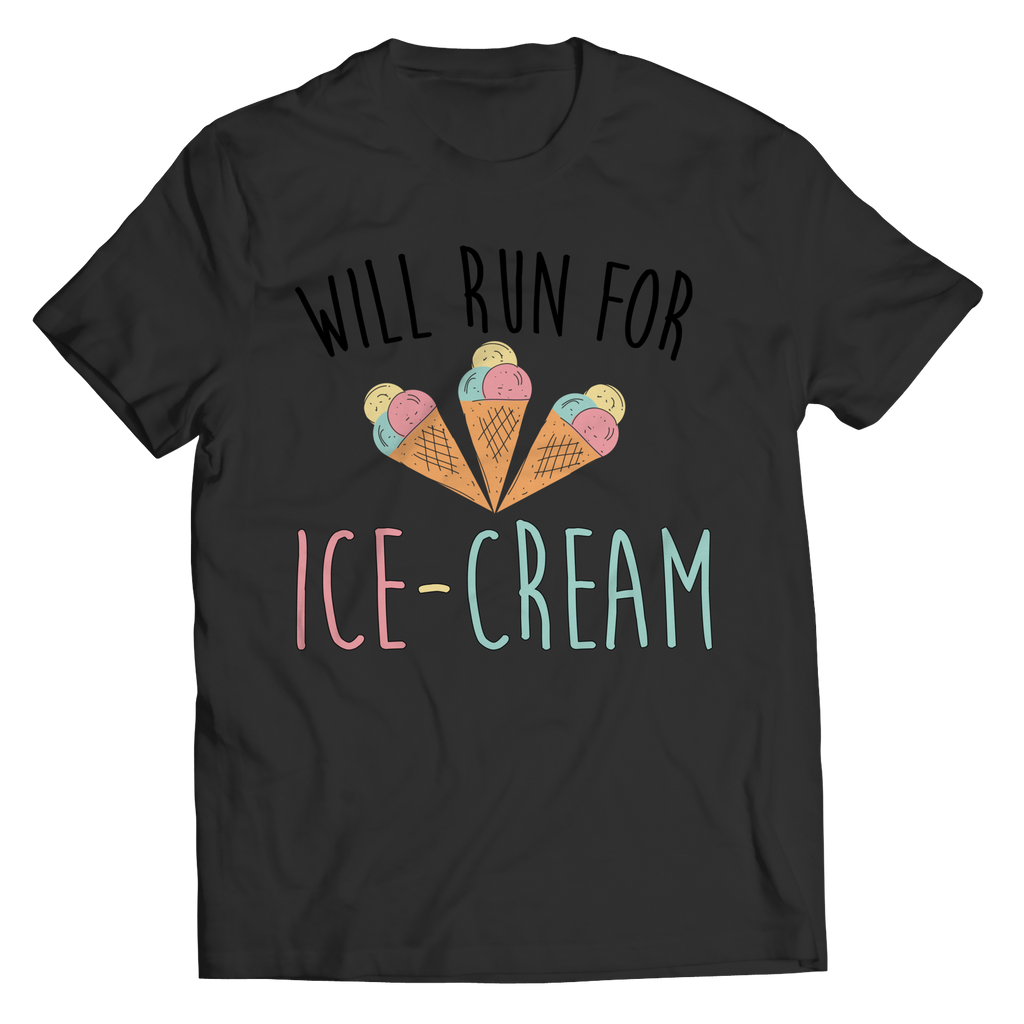 Will Run For Ice Cream T-Shirts