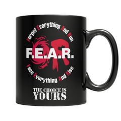 FEAR - Only In Your Head - Black 1oz Mugs
