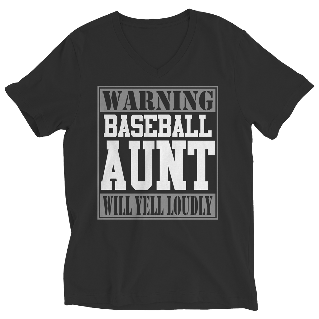 Warning Baseball Aunt will Yell Loudly
