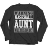 Image of Warning Baseball Aunt will Yell Loudly