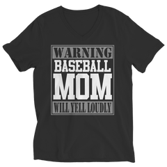Warning Baseball Mom will Yell Loudly T-Shirts and Hoodies