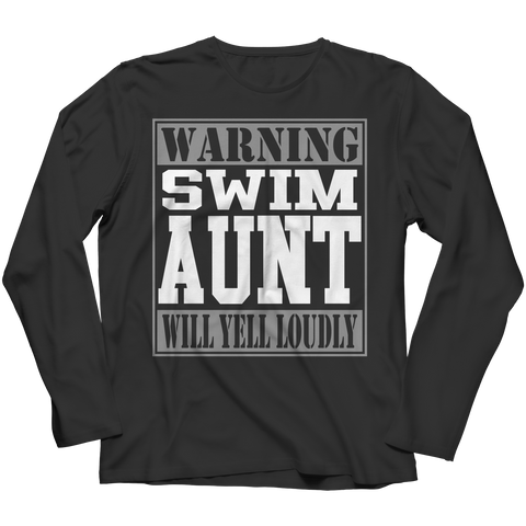 Warning Swim Aunt Will Yell Loudly | Shirts and Hoodies