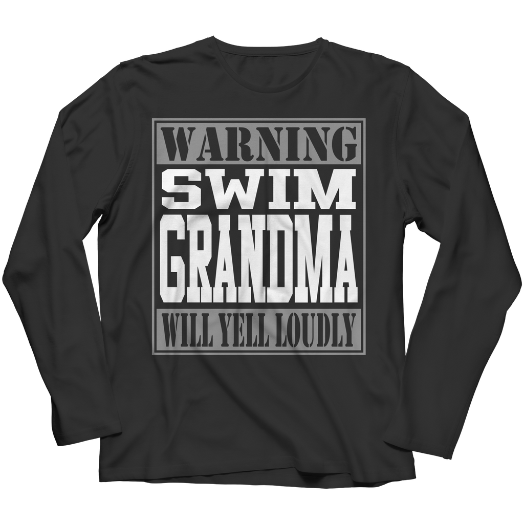 Warning Swim Grandma will Yell Loudly | Shirts and Hoodies