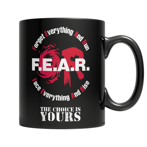 FEAR - Only In Your Head - Black 1oz Mugs